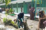 Semarak Sambut Ramadan, MTsN 1 Kulon Progo Adakan Kerja Bakti Lingkungan